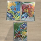 Bulbasaur, Charmander, Squirtle MEP Kanto 037 038 039 NM First Partner Promo