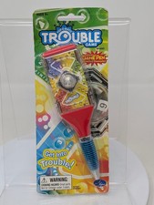 Vtg 2004 NEW Sealed TROUBLE Pop-O-Matic Game Pen RARE Collectible Hasbro Stylus