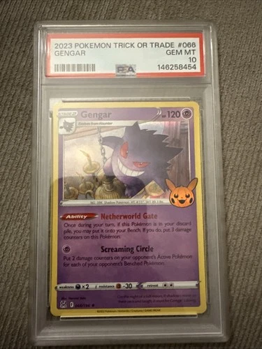 2023 Pokemon Trick Or Trade #066 Gengar PSA 10 Gem Mint!