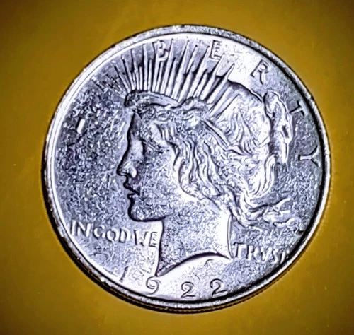 1922 Uncirculated Peace Silver Dollar High Grade