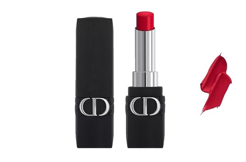 DIOR Rouge Forever Liquid Sequin Duo Lipstick #420 Pink Star