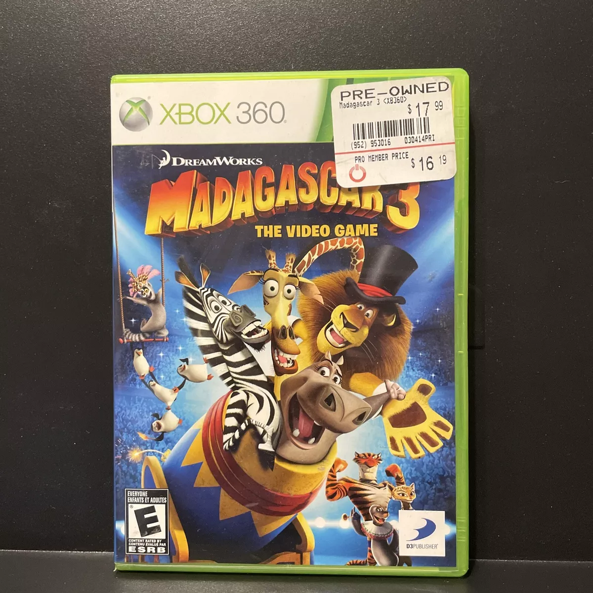 Madagascar 3: The Video Game - Xbox 360