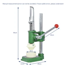 Manual Type Popular Egg Tart Making Machine Cast Iron Metal Egg Tart Skin Maker