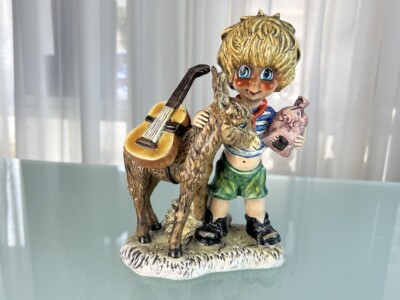 Goebel Porzellan Figur MIC 15 Junge mit Esel 21 cm. 1 Wahl Top Zustand     