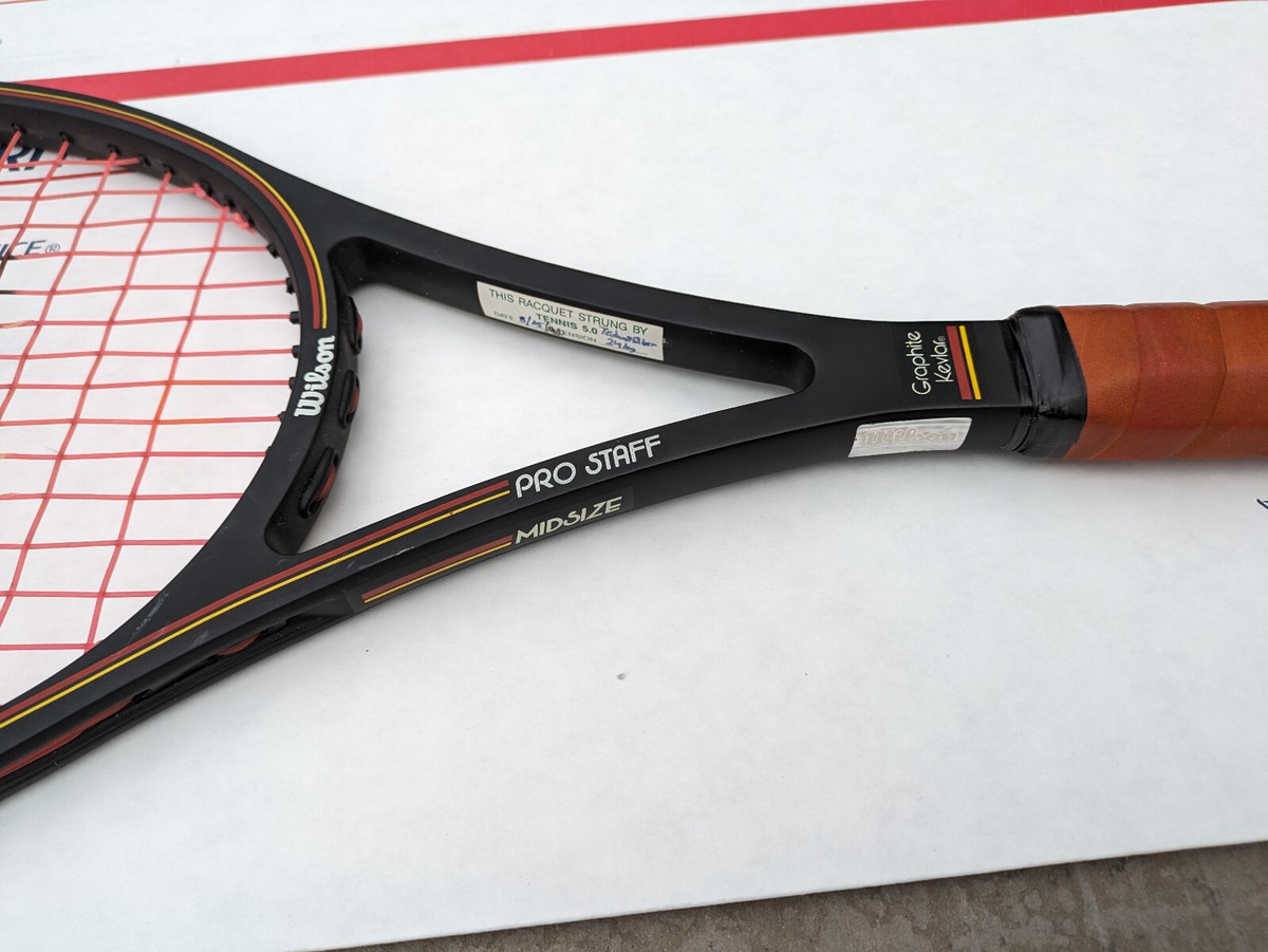 ラケット(硬式用) Wilson Pro Staff Tour Midsize 85 Wilson Pro Staff 6.0 Midsize 85 Grip 4 5/8 (L5) w/Kevlar