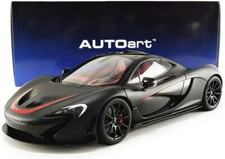 Finished product AUTOart 1/12 McLaren P1 Matte Black Red from Japan 13048