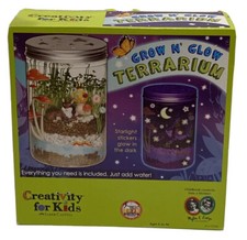 Creativity for Kids Grow 'N Glow Terrarium Kit for Kids - Science Activities for