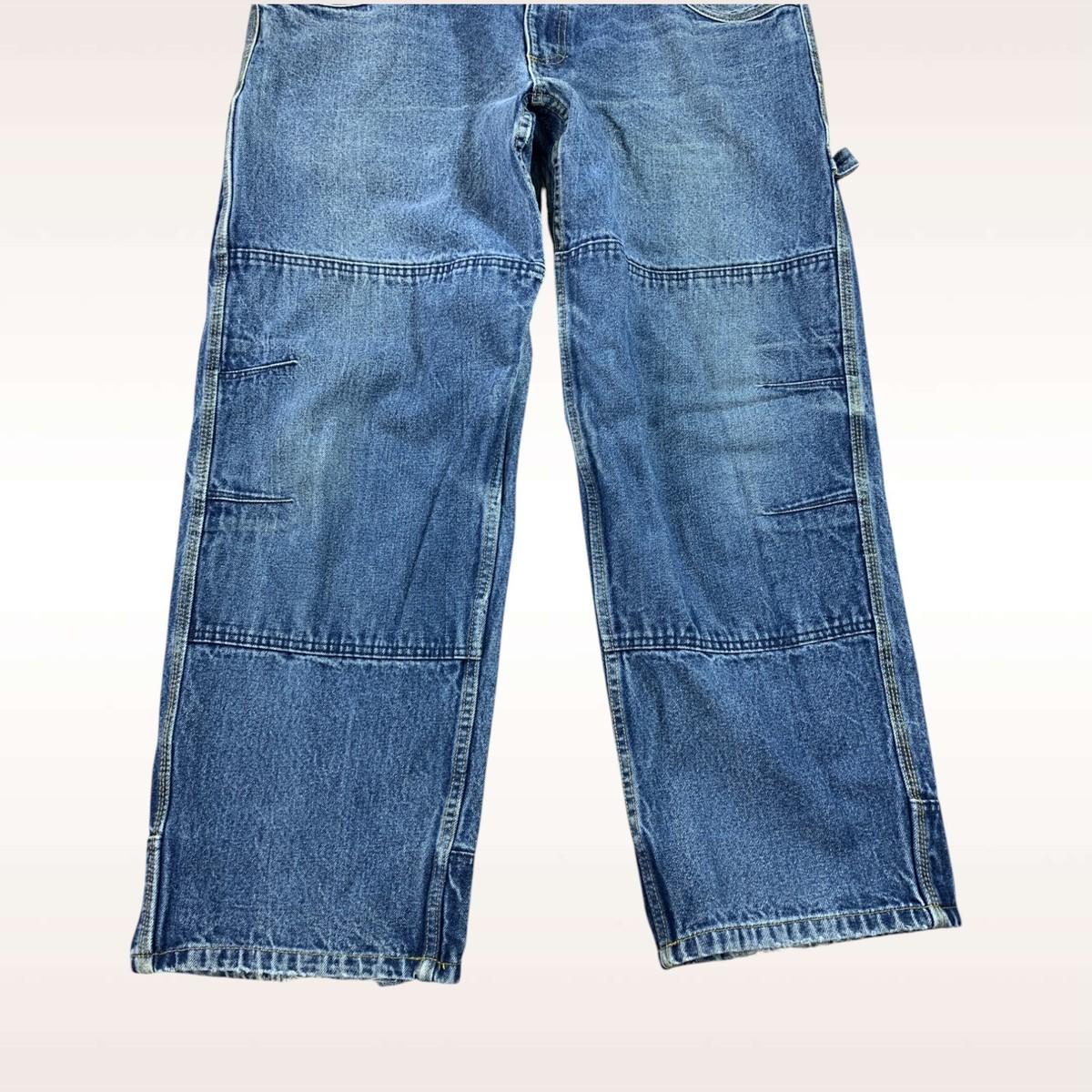 パンツ WORKWARE HC/FISHERMAN JEANS size:M C.C. Filson Carpenter Jeans Mens 40x32 Blue Double Knee Workwear