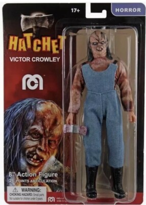 Hatchet VICTOR CROWLEY 8'' 2022 Action Figure 63183 Mego Horror NEW Sealed