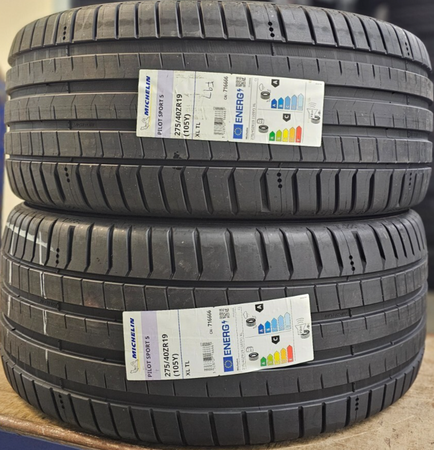 2X NEW MICHELIN PILOT SPORT 5 275/40/19 275 40 ZR19 XL 105Y CAR