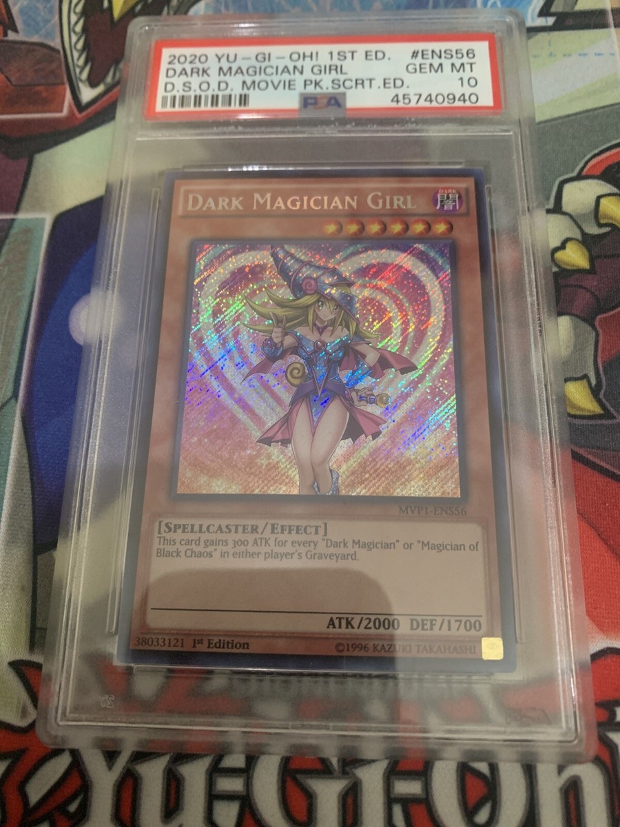 遊戯王OCG デュエルモンスターズ DARK MAGICIAN GIRL 2020 1ST ED psa10 2003 Yugioh DARK MAGICIAN GIRL MFC-000 1st Edition Secret