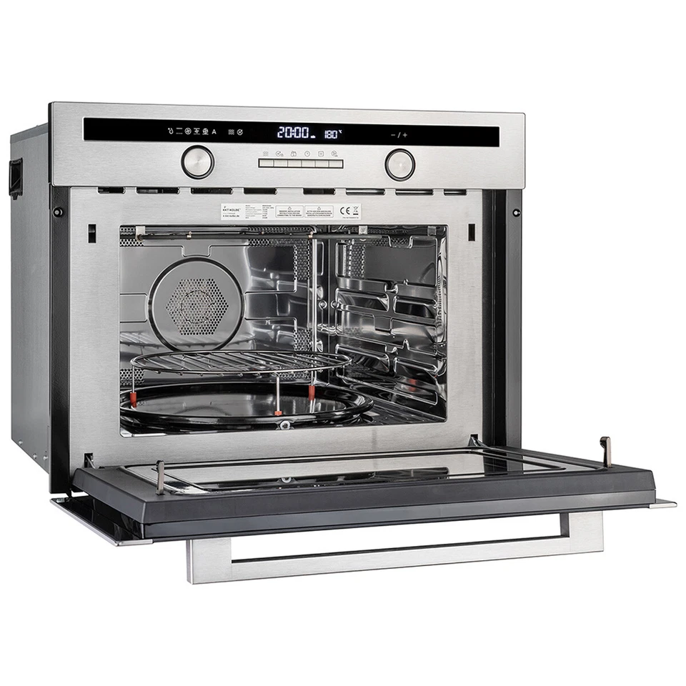 KKT KOLBE Einbaumikrowelle Multifunktion 60cm Grill Heißluft Pizzafunktion Timer - Bild 3 von 4