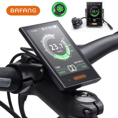 Bafang DPC18 Electric Bike Display Speedometer for UART Mid Drive Hub Motor US