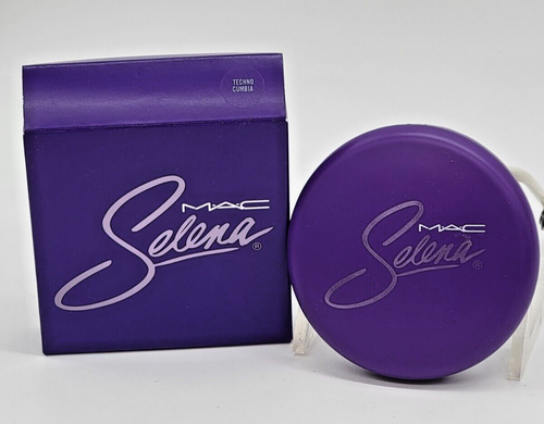 MAC SELENA Powder Blush DUO TECHNO CUMBIA Compact w/Mirror Brand New Box - Picture 2 of 6