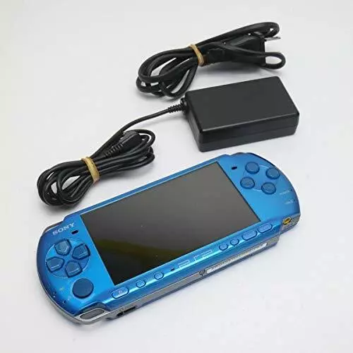 Rare Official Sony PSP 3000 VB Vibrant Blue Discontinued product  PlayStation F/S