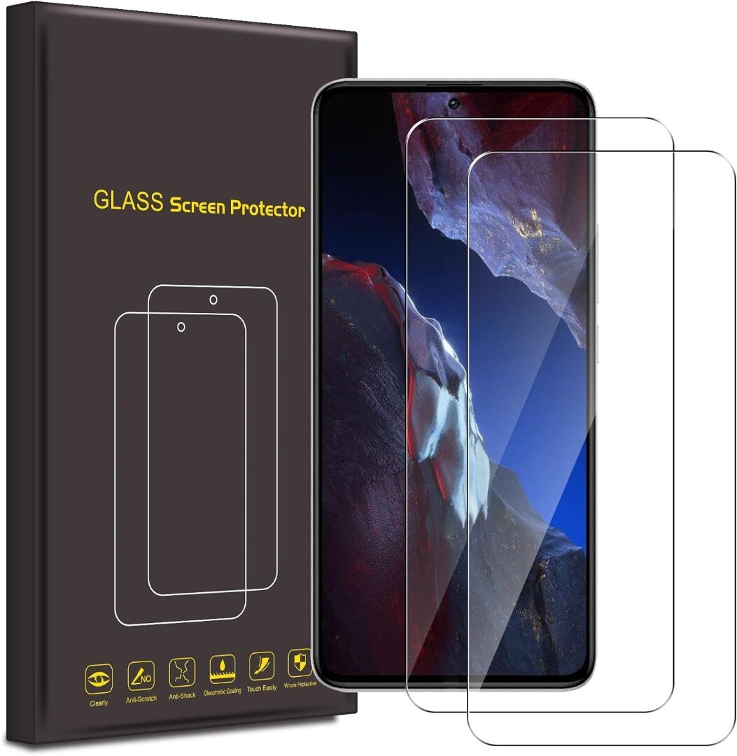 Protection écran En Verre Trempé 9H Pour Xiaomi Poco F5 / Note 12 Turbo - Transparent