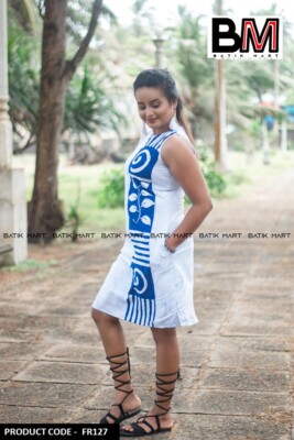 batik ladies dress Cassandra Batik Dress Chen Burkett New York