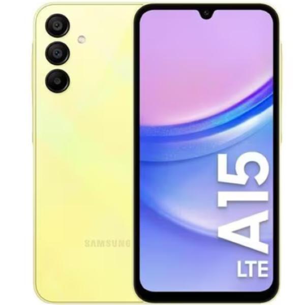 SAMSUNG GALAXY A15 256GB ANDROID DUAL SIM DISPLAY 6.5" 8GB RAM YELLOW