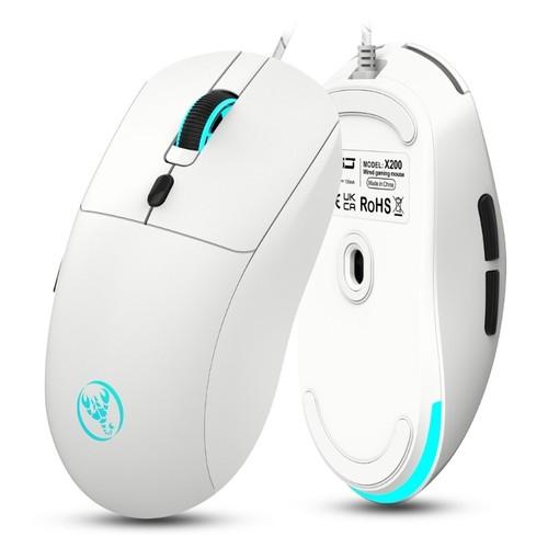 Durability Wire USB Mouse with 6Buttons 3600DPI Optical Sensors for Computers - Picture 6 of 10