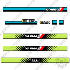 Fits Yanmar C30r Decal Kit Replacements Crawler Carrier - 3m Vinyl!