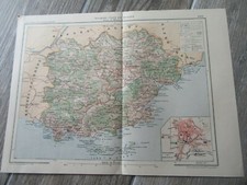  CARTE COULEURS DU VAR TOURING CLUB DE FRANCE