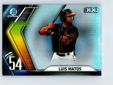 2022 Bowman #BTP-54 Luis Matos Bowman Scouts' Top 100