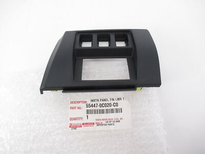 純正　ROSE one pice cockpit　c-c420MM Genuine OEM Toyota 55447-0C020-C0 Towing Instrument Panel Bezel