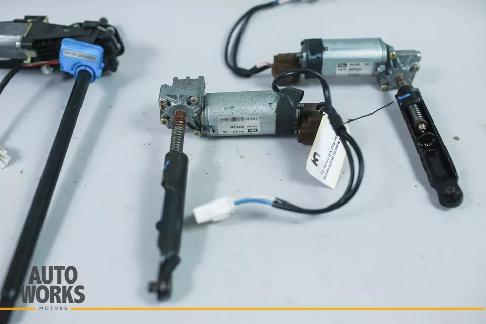 04-08 Maserati Quattroporte M139 Front Left Seat Adjustment Motor Set of 3 OEM