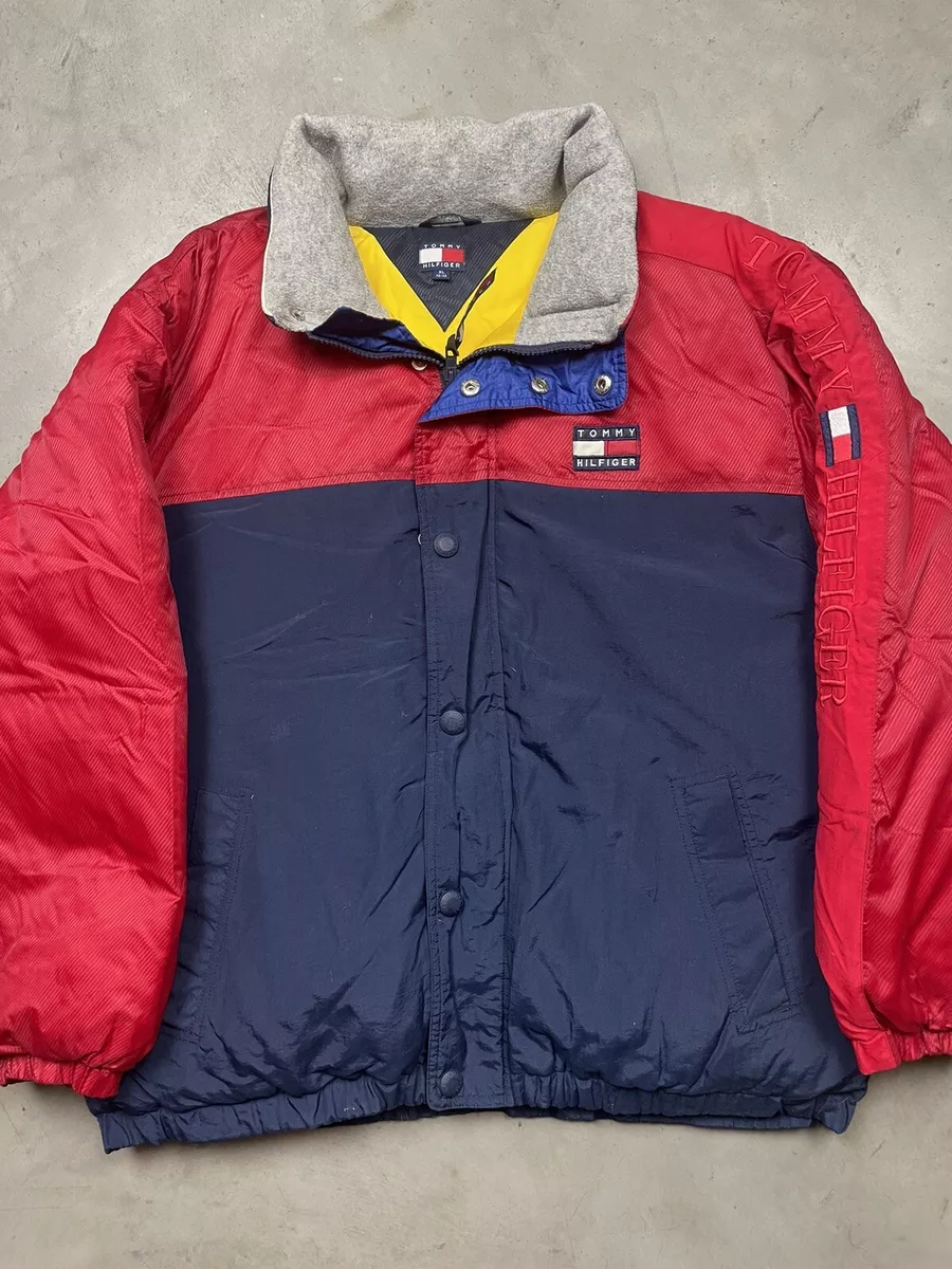 Vintage tommy hilfiger clearance winter jacket