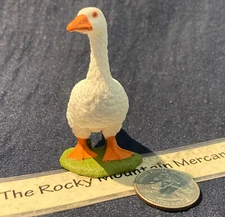 Schleich goose white 13799 RETIRED Chicken Guardian Barnyard Poultry FARM -NEW-