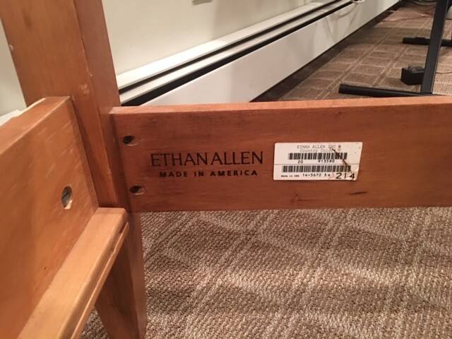 Ethan Allen Twin Bed | eBay