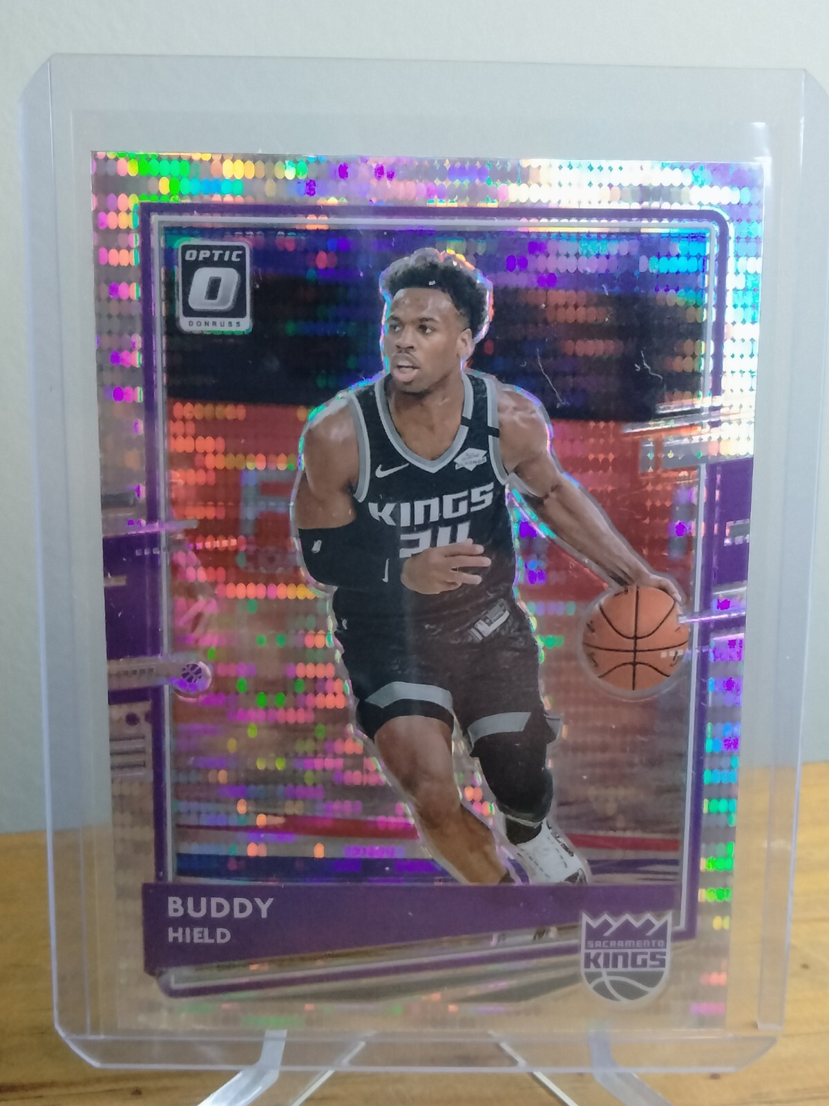 BUDDY HIELD 2020-21 Panini DONRUSS OPTIC SILVER PULSAR PRIZM #60 Sacramento