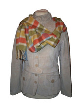 Vintage Ben Sherman Real Suede Coat Fits Modern Day Uk 12