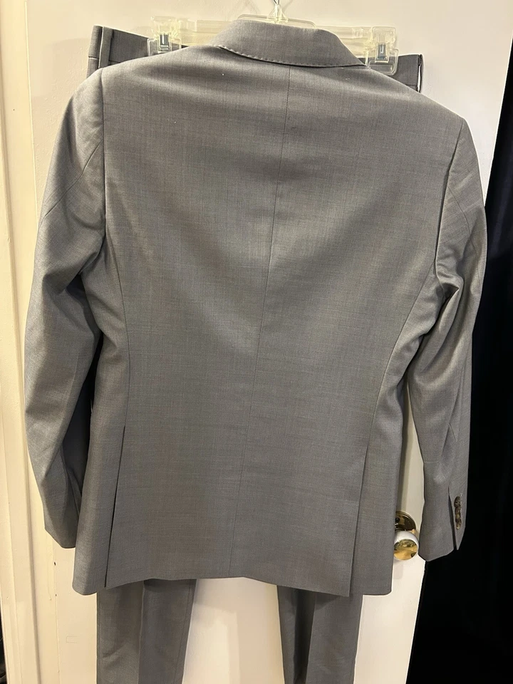 Indochino Men's Gray Two-Button Long-Sleeve Suit - 32 Pant - Image 4 of 4