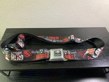 Buckle Down Seatbelt Belt Batman Superman DC Comics Logo Adjustable
