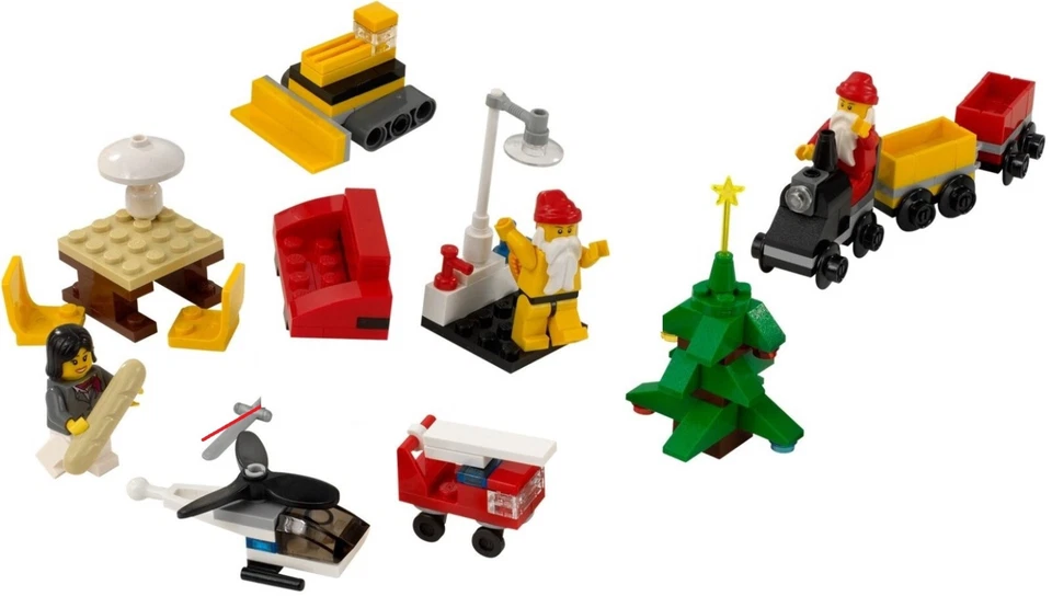 LEGO CITY 2824 PRECINTADO Mini Juegos de Adviento #14, 15, 16, 17, 18, 19, 20, 21, 22, 23+ Foto 2 de 4