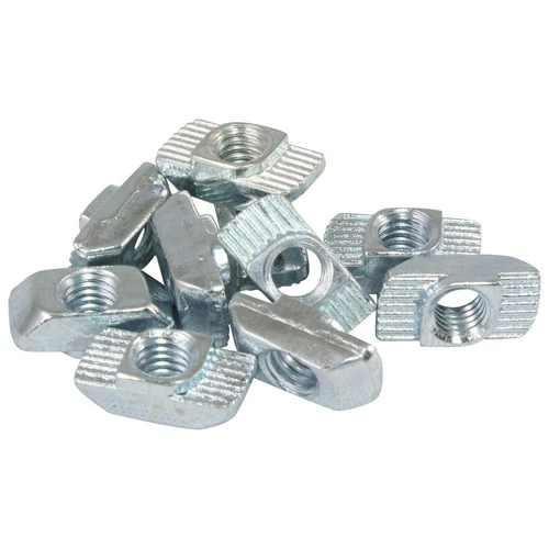100x Hammermutter Nut 8 - Typ B - Steg 1,5 mm