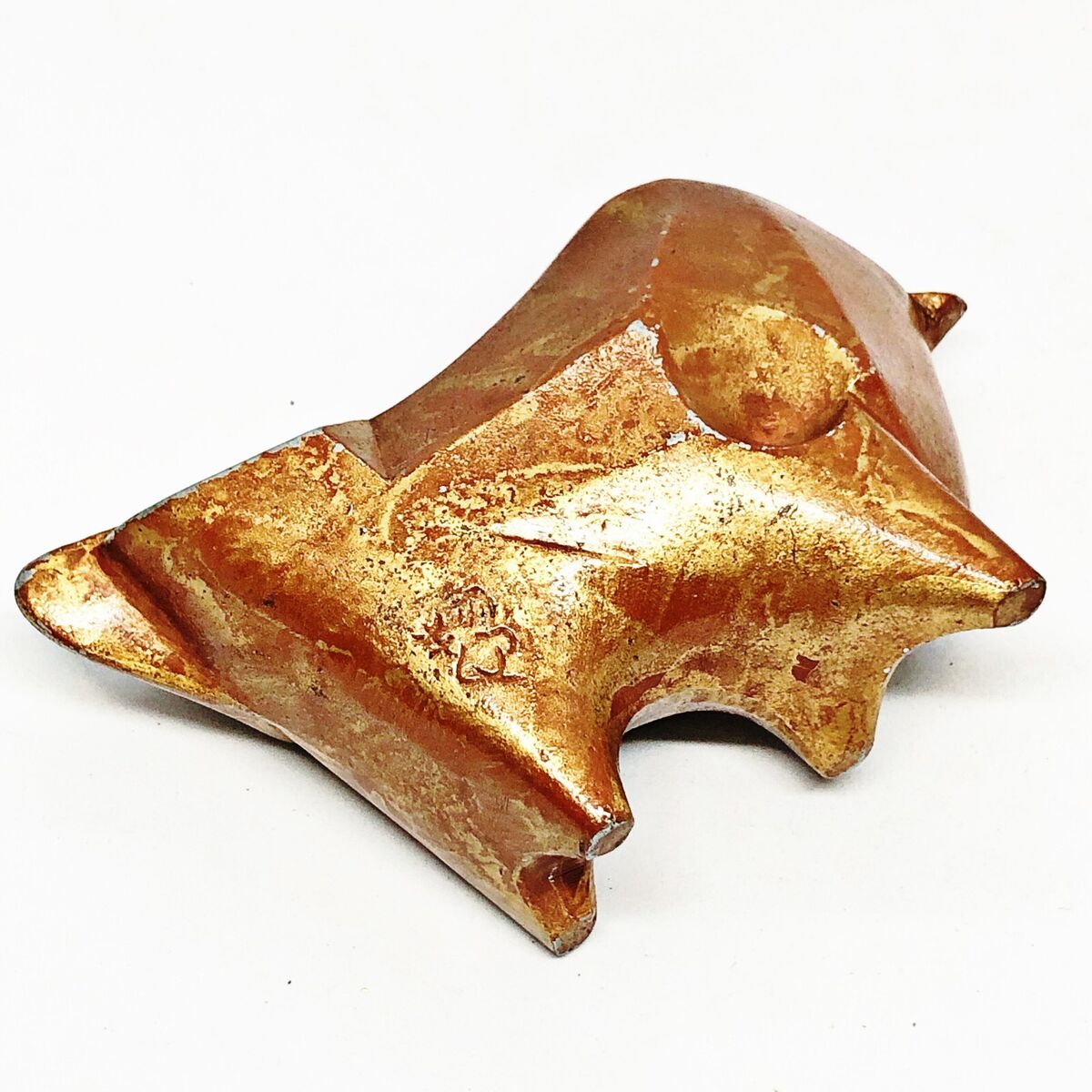 Japanese Paperweight Sotaro Saegusa Zodiac Cow Ox Metal Japanese Paperweight Sotaro Saegusa Zodiac Cow Ox Metal