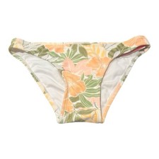 Xhilaration Juniors Cheeky Hipster Multicolor Floral Bikini Bottom Size M 4-6