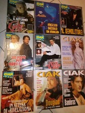 lotto Rivista mensile cinema CIAK annata 9 pz 1993 94 95 96 1997  stock ottime