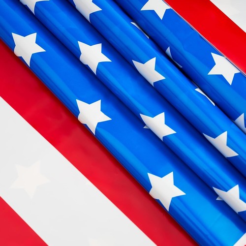 2 Pack 4th of July Tablecloths, 54 x 108 Inch American Flag Table Covers - Picture 7 of 7