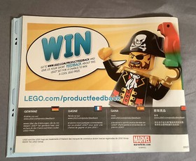 Lego Marvel Super Heroes Black Panther Pursuit 76047 Instruction Manual Only 