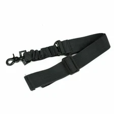 US Tactical Single Point Rifle Sling Bungee Adjust Multi Mission One Point Sling