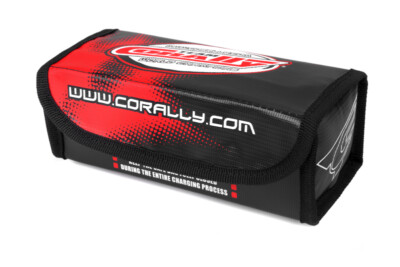 Team Corally C-90248 Lipo Ladetasche Sport For 2 Pcs 2S Hard Case Batterypacks