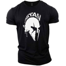 Men's Muscle T-Shirt Bodybuilding Gym Tee Short Sleeve Workout Crew Neck Shirts