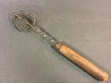 Antique Vintage Antique Hand Beater Type Kitchen Utensil Tool