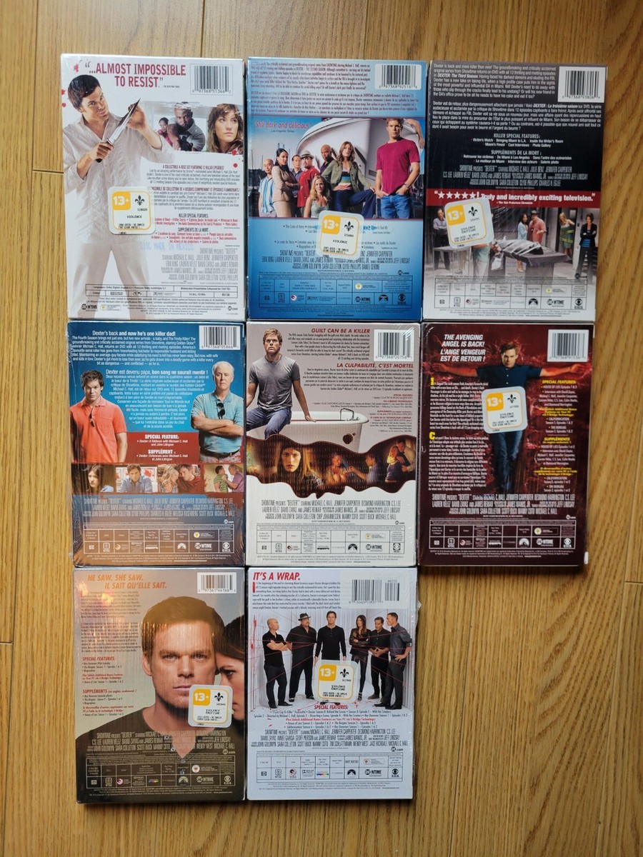 Dexter The Complete Series DVD , Slipcovers, Canadians Launch