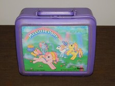 LONCHERA DE PLÁSTICO ALADDIN HASBRO MY LITTLE PONY 1990 DE COLECCIÓN