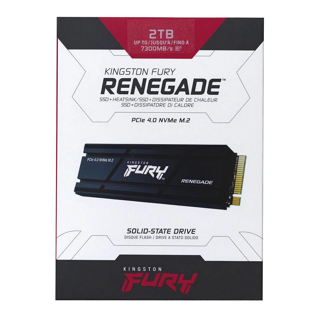 Ssd накопитель kingston fury renegade m 2