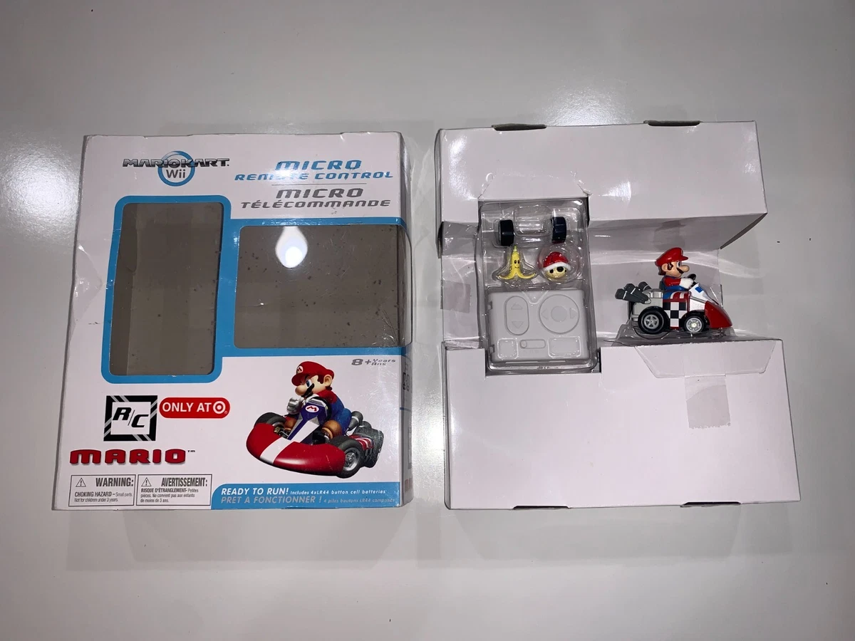 Mario Kart Wii Super Mario Micro Remote Control Car - Brand New